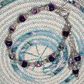 Purple Swarovski Crystal Bracelet
