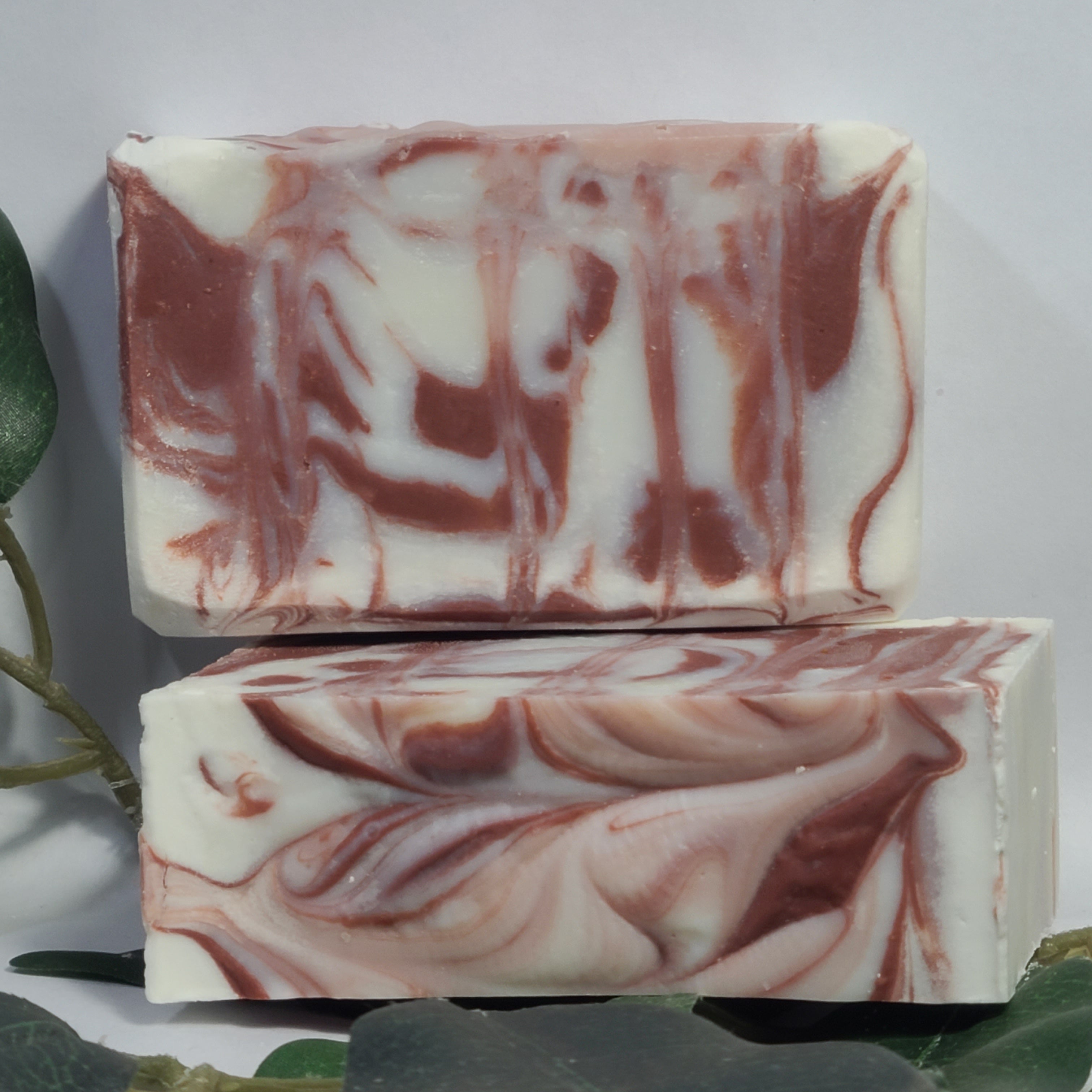 Moroccan Red Swirl Soap, Handmade Soap