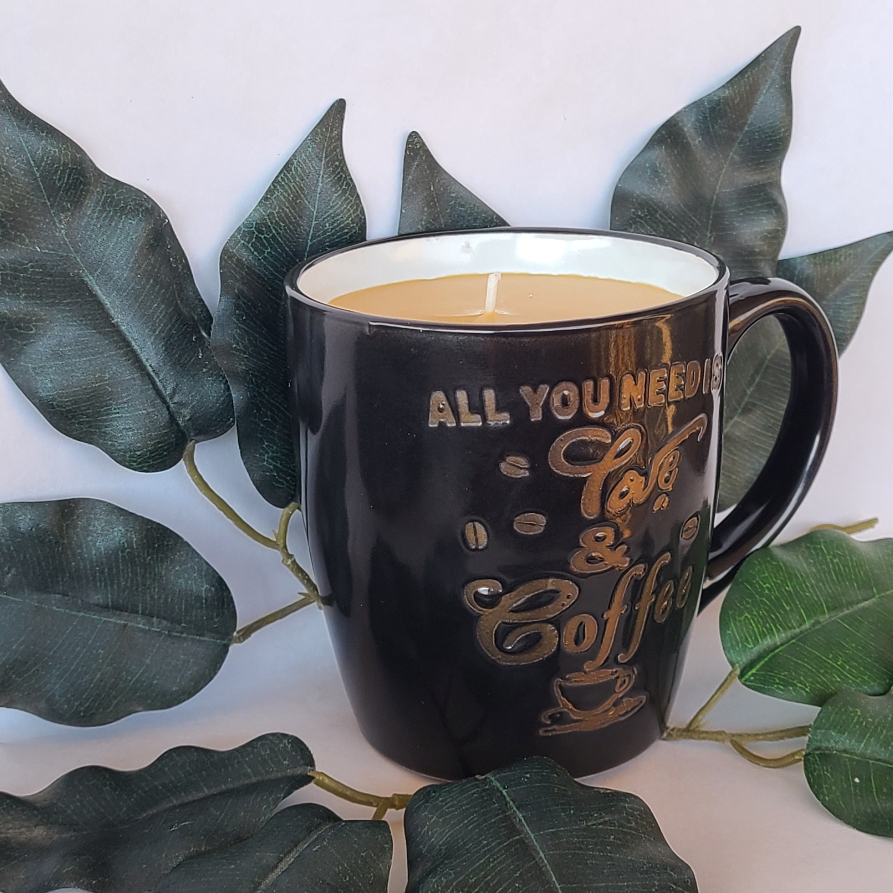 Coffee Shop Latte Soy Wax Candle