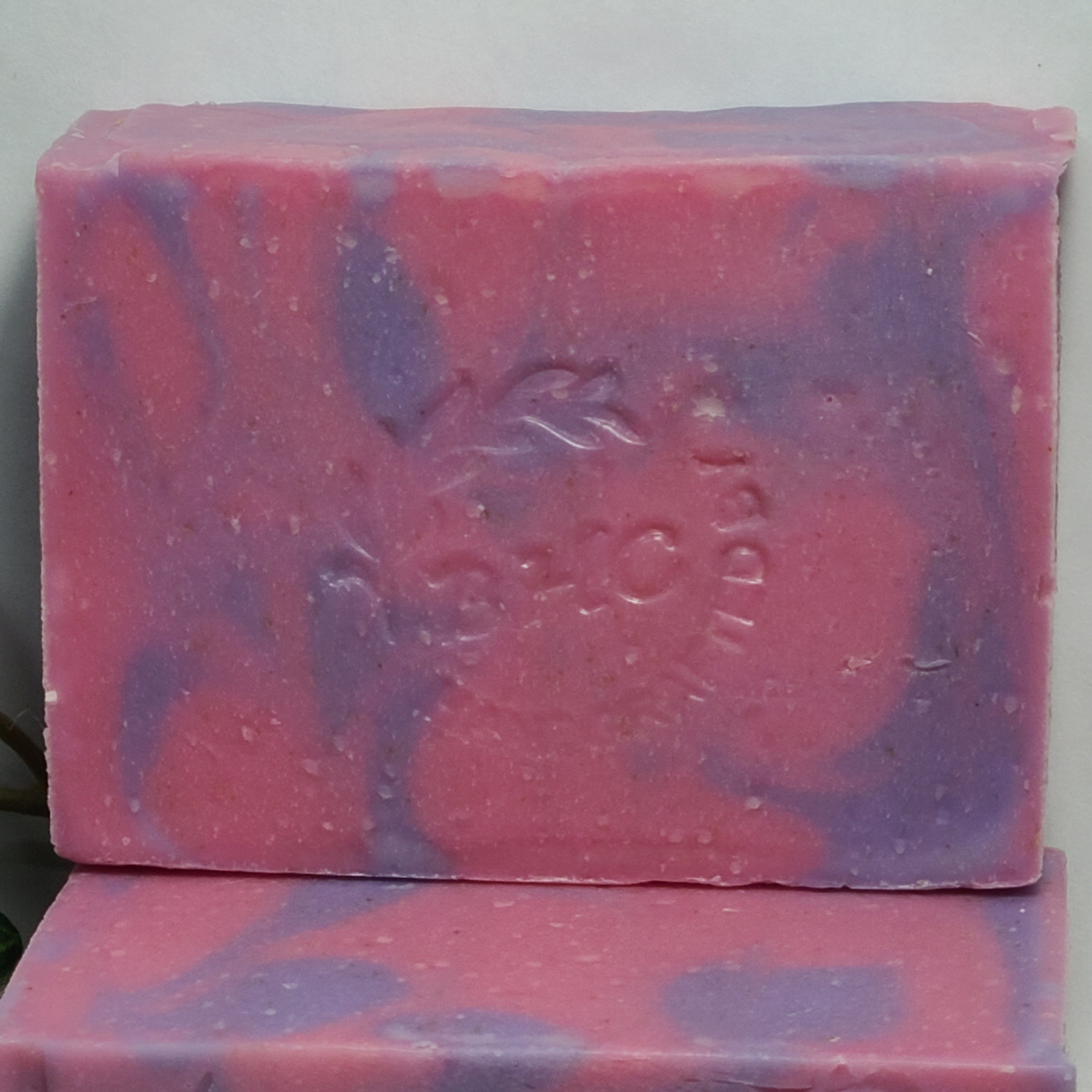 Pink Skies Lard Soap, Handmade Soap