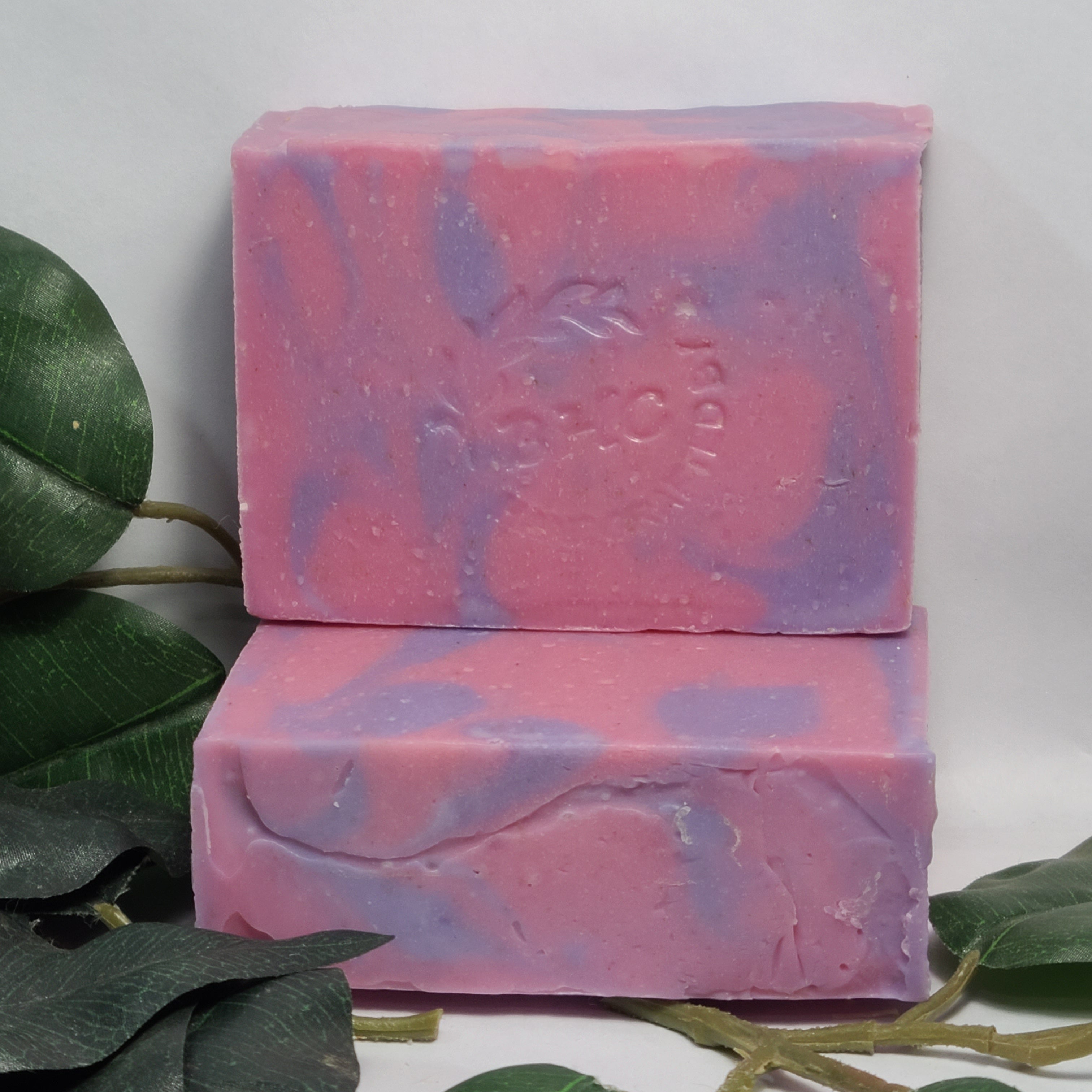Pink Skies Lard Soap, Handmade Soap