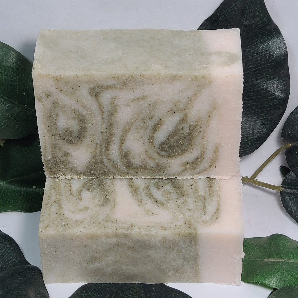 Forest Glow Salt Soap, Handmade Salt Soap, Spa Soap