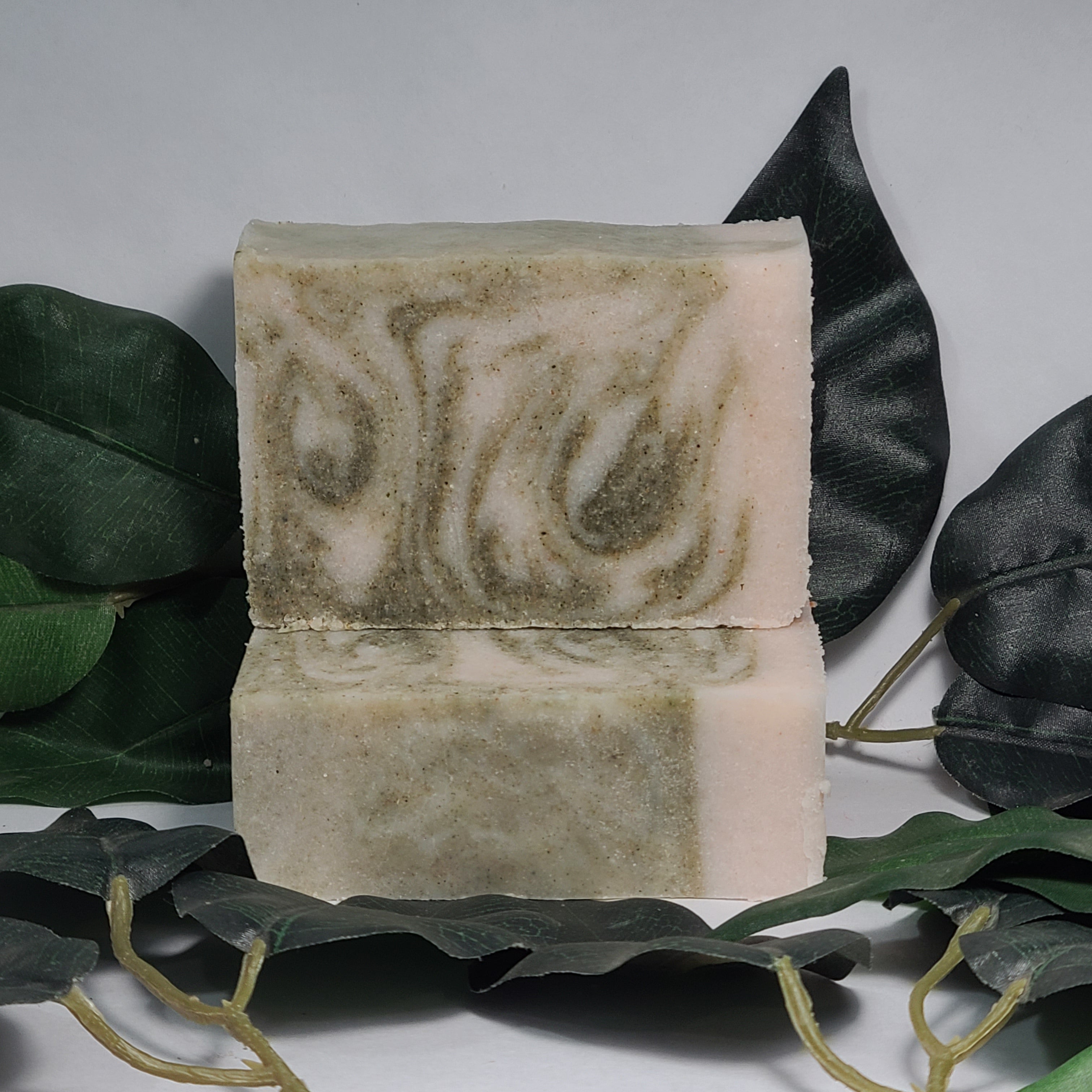 Forest Glow Salt Soap, Handmade Salt Soap, Spa Soap