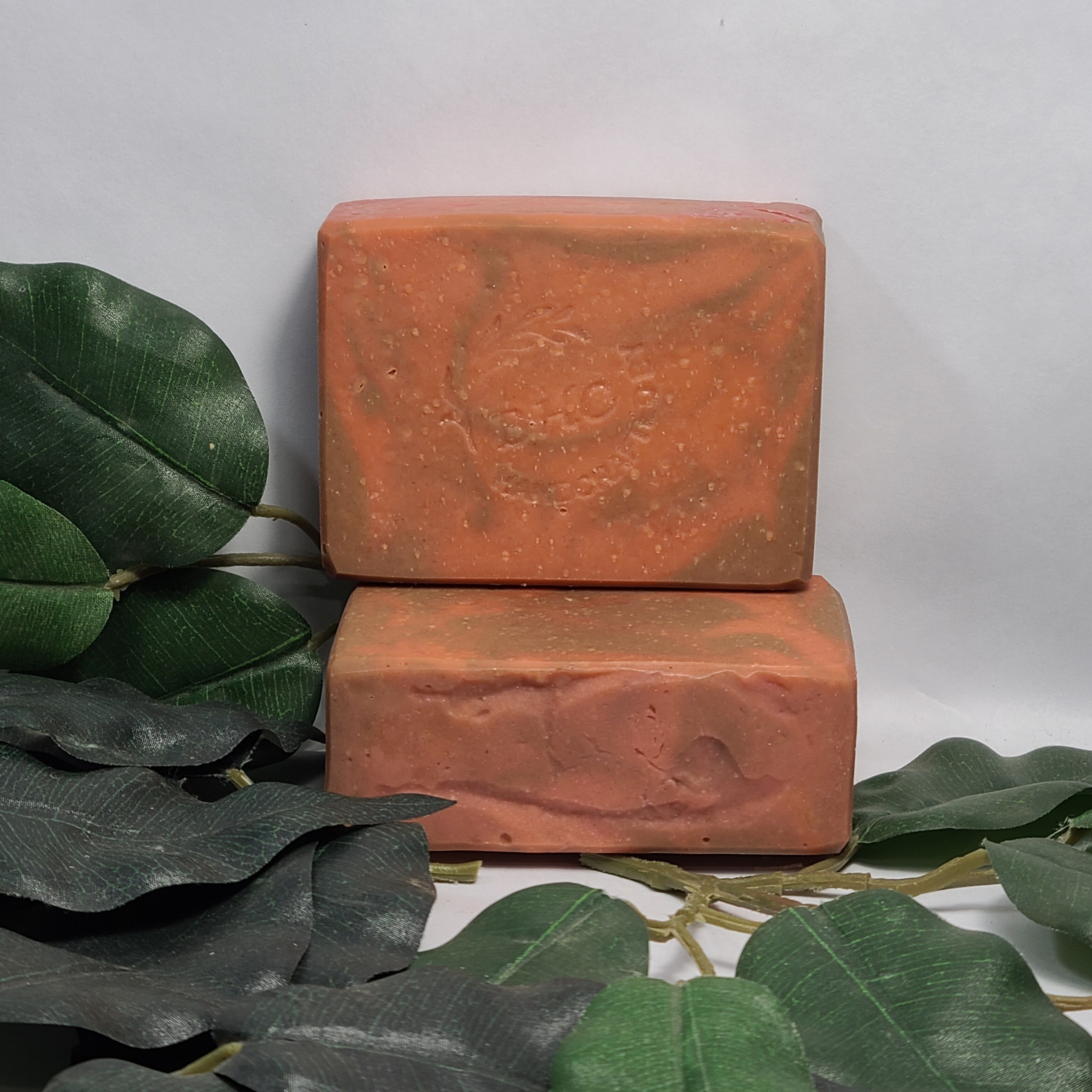 Blushing Bloom soap, Handmade Soap