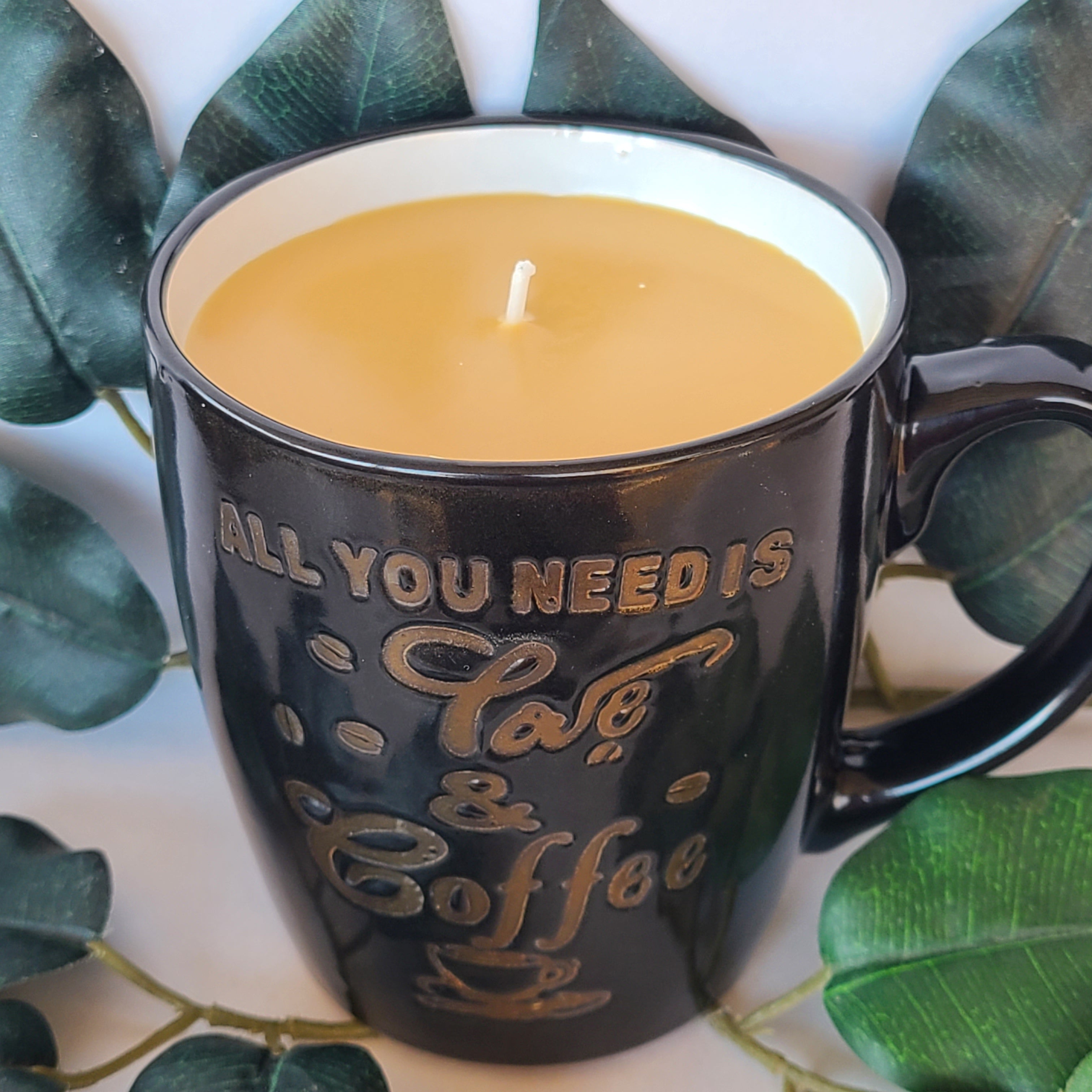 Coffee Shop Latte Soy Wax Candle