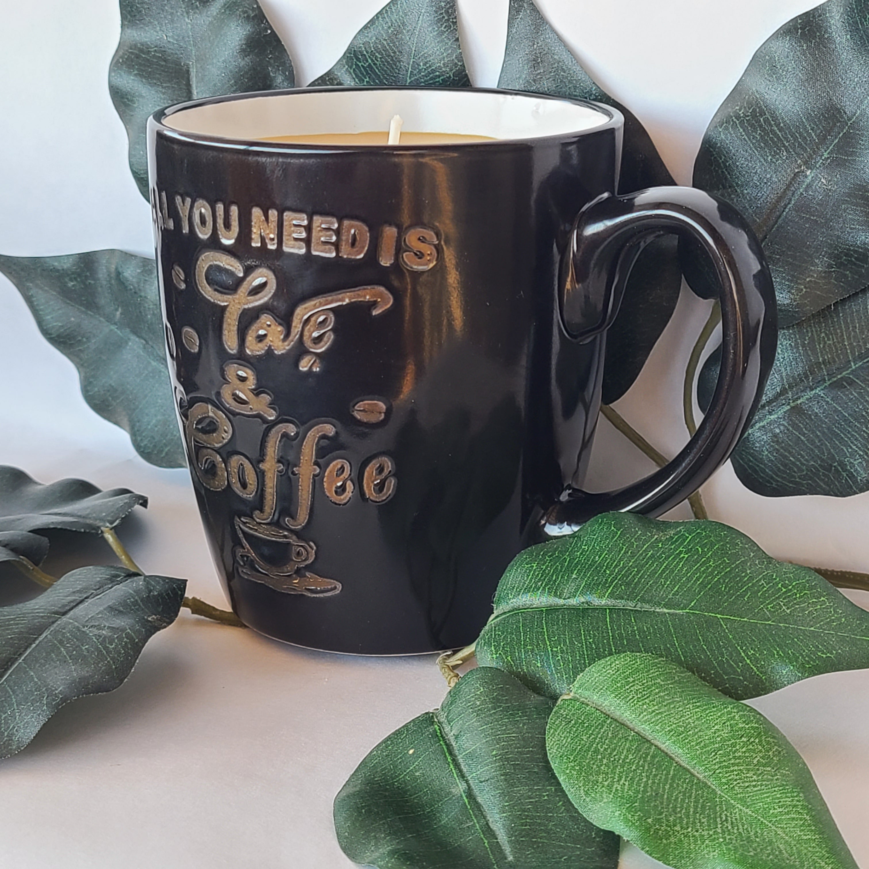 Coffee Shop Latte Soy Wax Candle