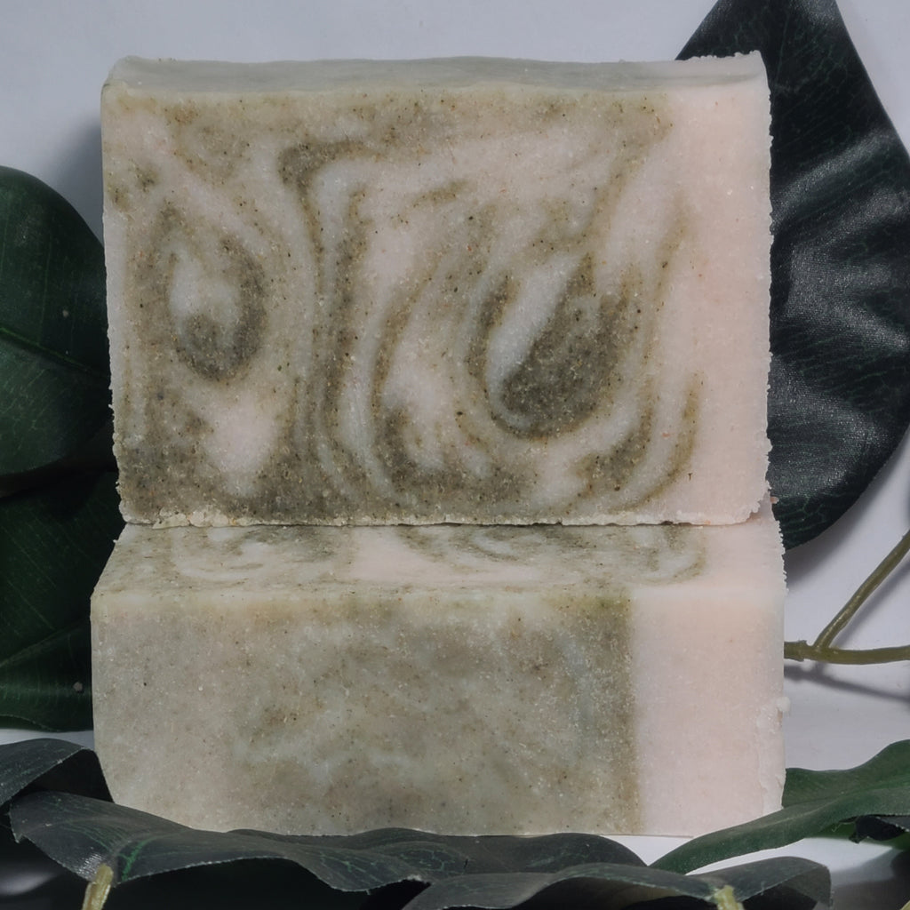 Forest Glow Salt Soap, Handmade Salt Soap, Spa Soap