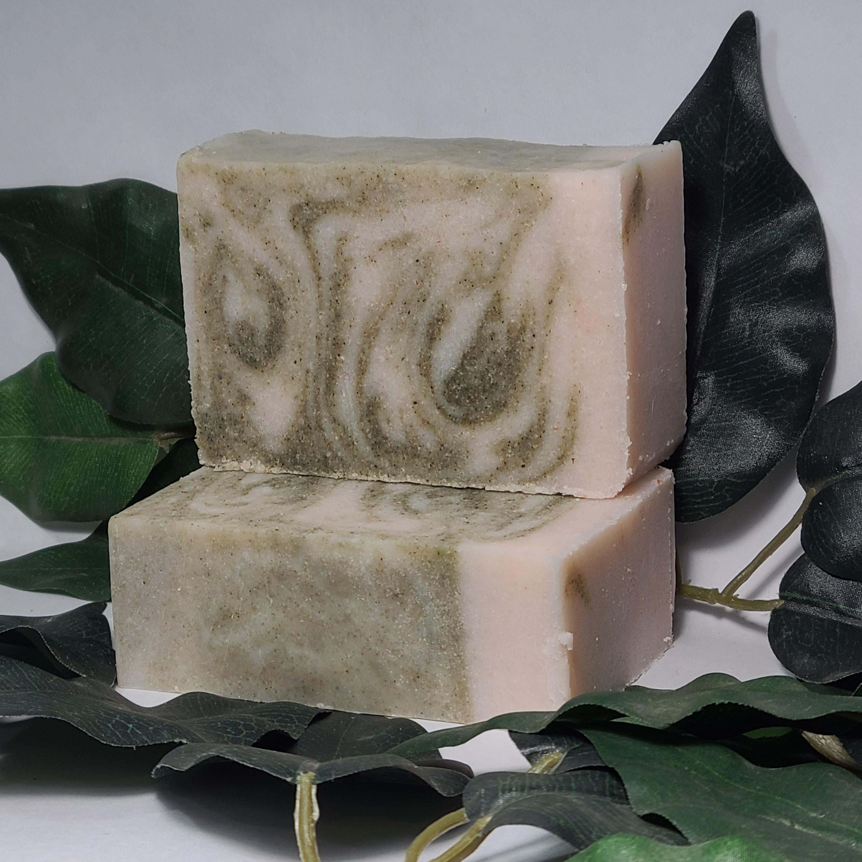 Forest Glow Salt Soap, Handmade Salt Soap, Spa Soap