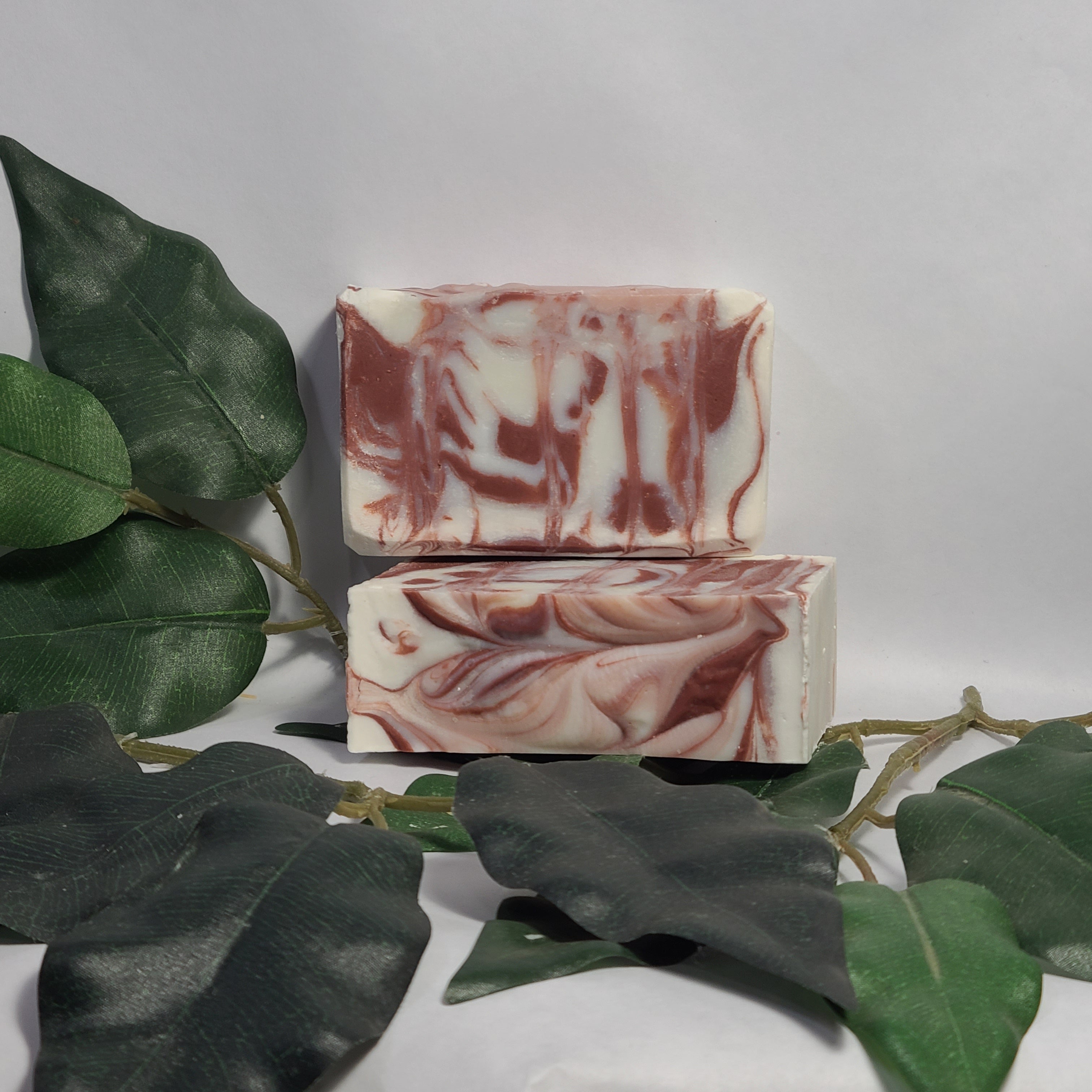 Moroccan Red Swirl Soap, Handmade Soap