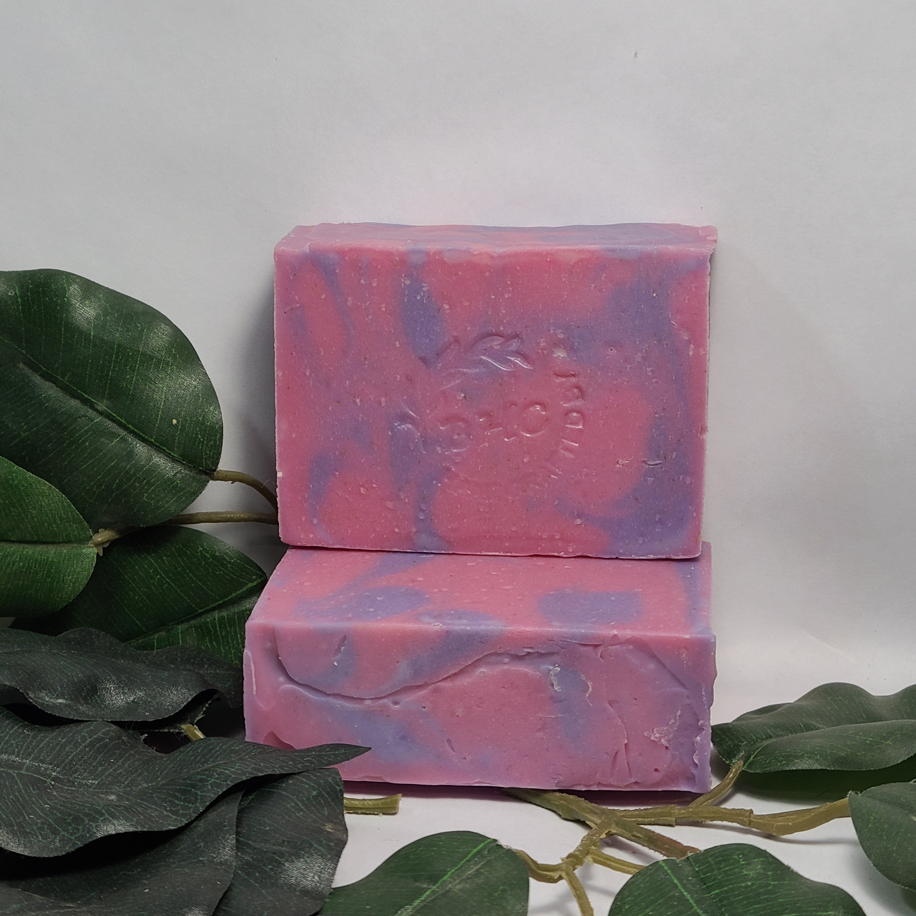 Pink Skies Lard Soap, Handmade Soap